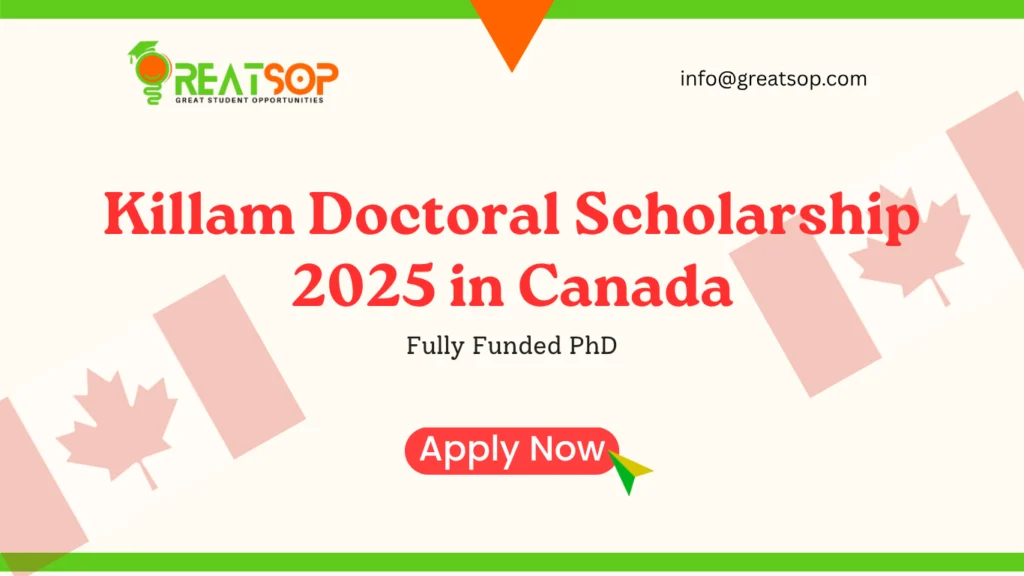 Killam Doctoral Scholarship