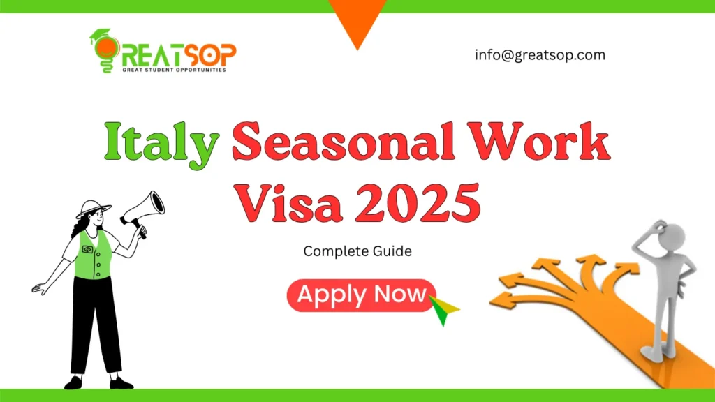 Italy Seasonal Work Visa