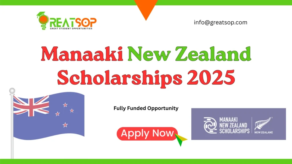 Manaaki New Zealand Scholarship
