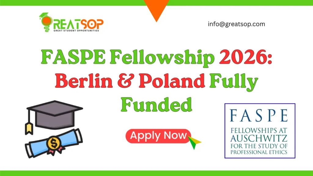 FASPE Fellowship 2026
