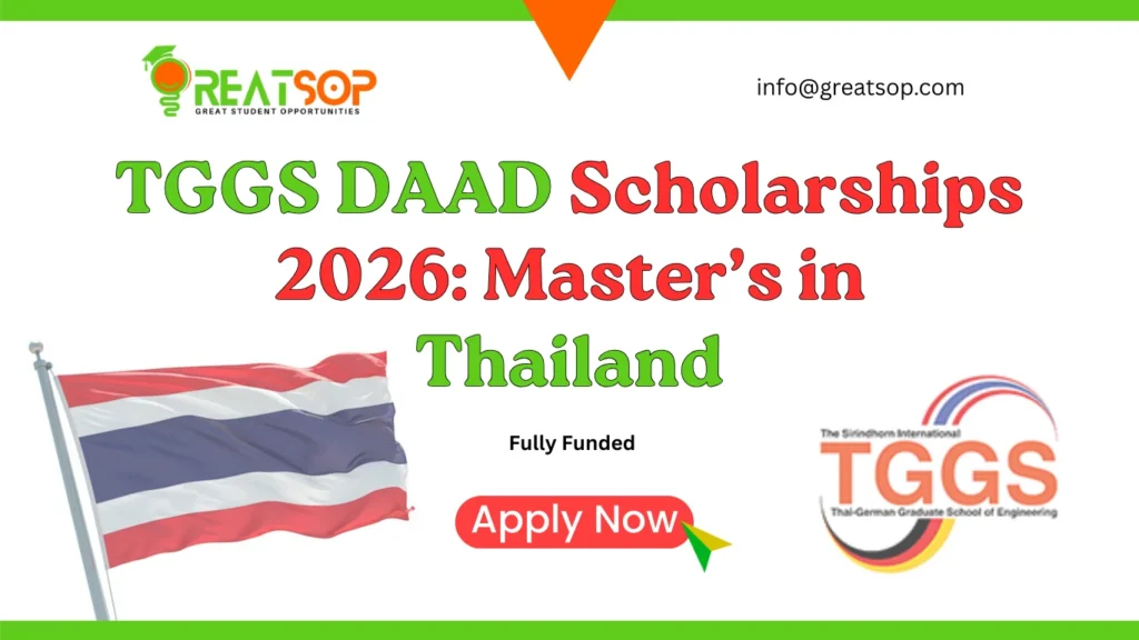 TGGS DAAD Scholarships