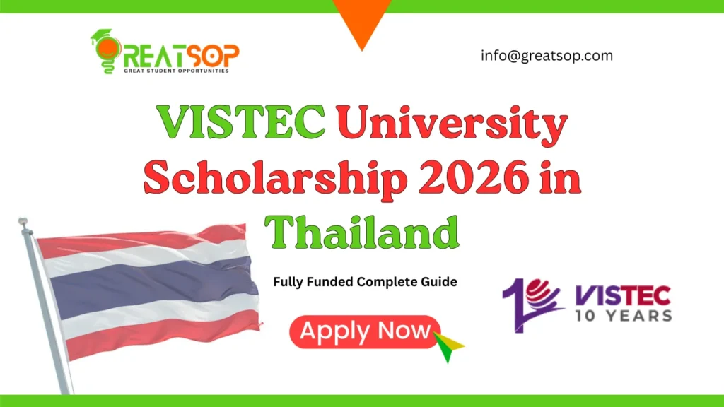 VISTEC University Scholarship