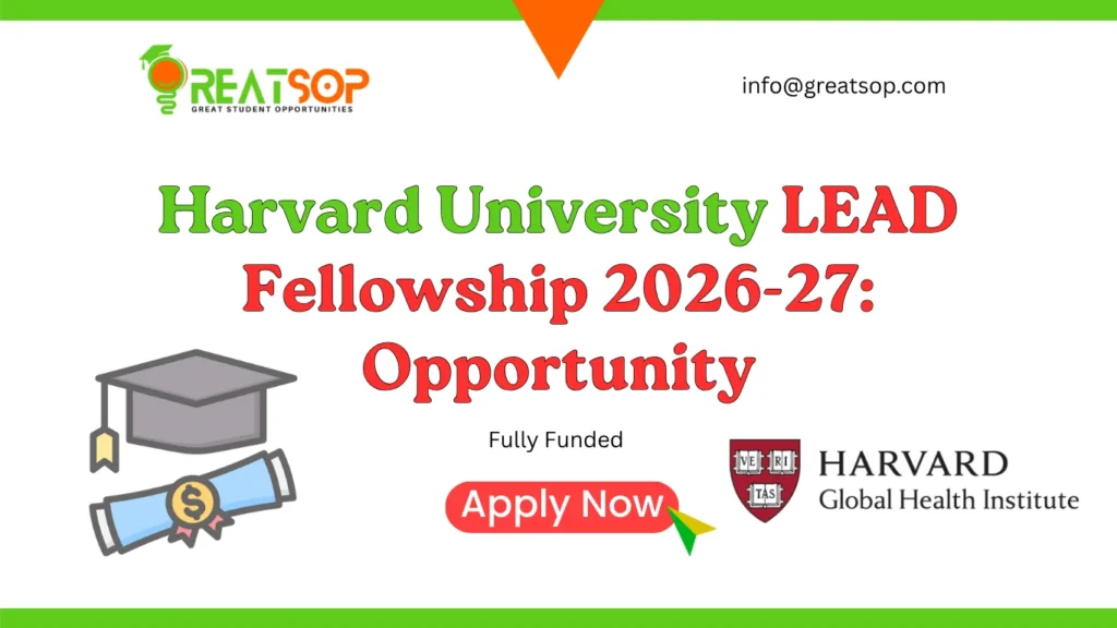 Harvard University LEAD Fellowship