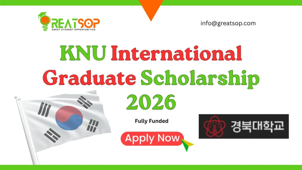 KNU International Graduate Scholarship