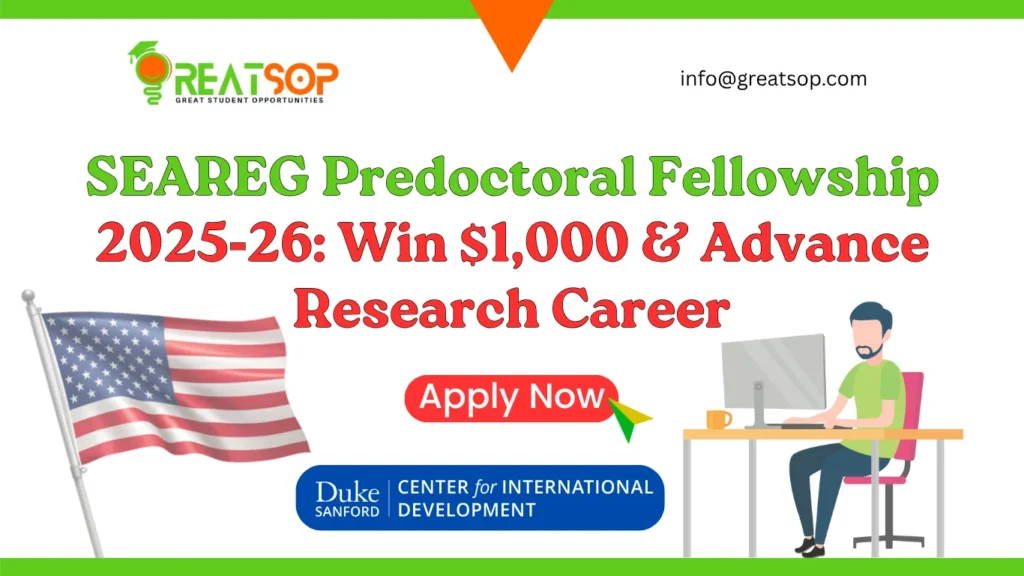SEAREG Predoctoral Fellowship
