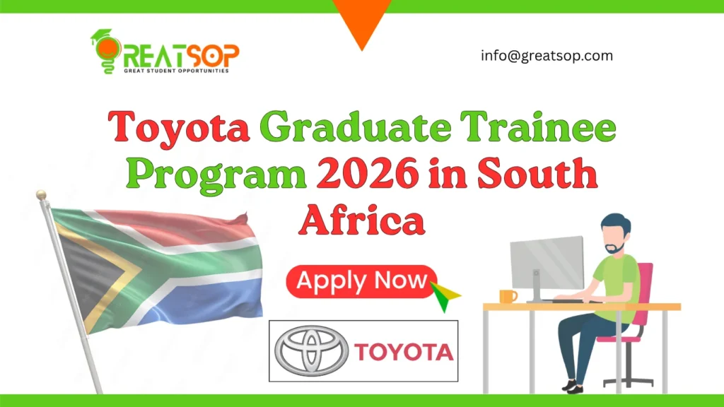 Toyota Graduate Trainee Program 2026 in South Africa: Your Gateway to a Career Toyota Graduate Trainee Program