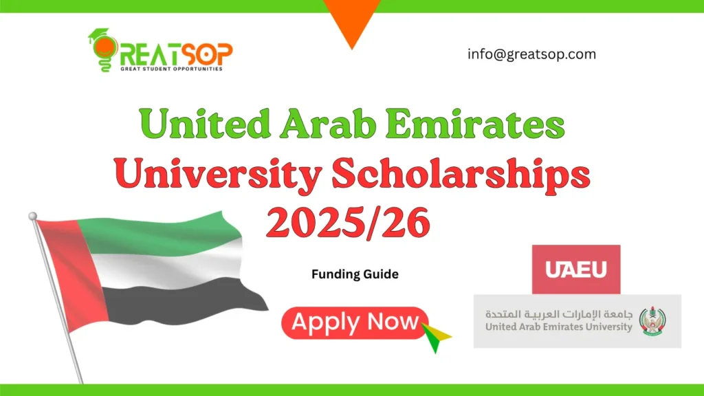 United Arab Emirates University Scholarships