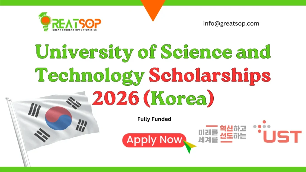 University of Science and Technology Scholarships