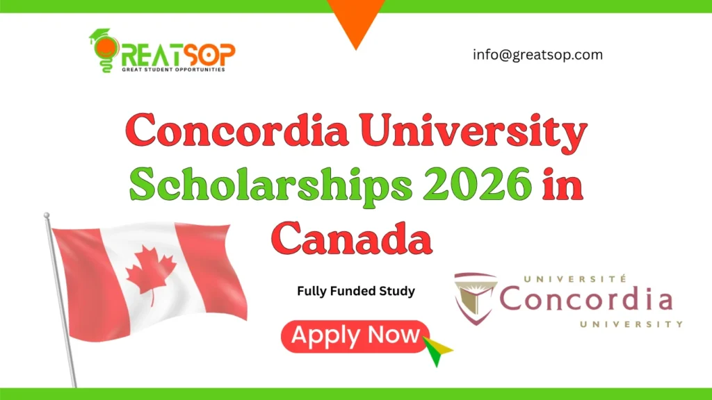 Concordia University Scholarships