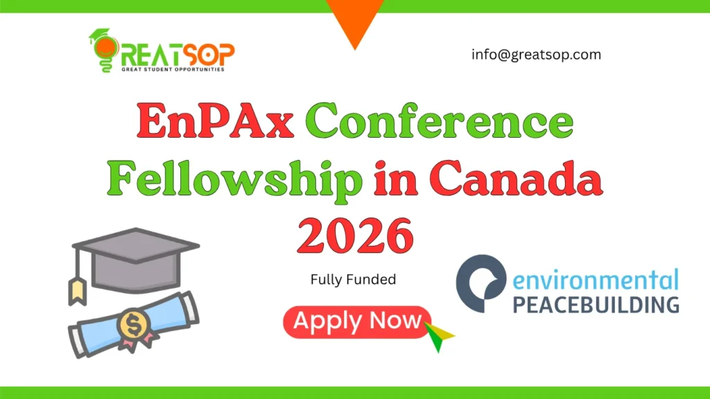 EnPAx Conference Fellowship in Canada 2026 EnPAx Conference Fellowship