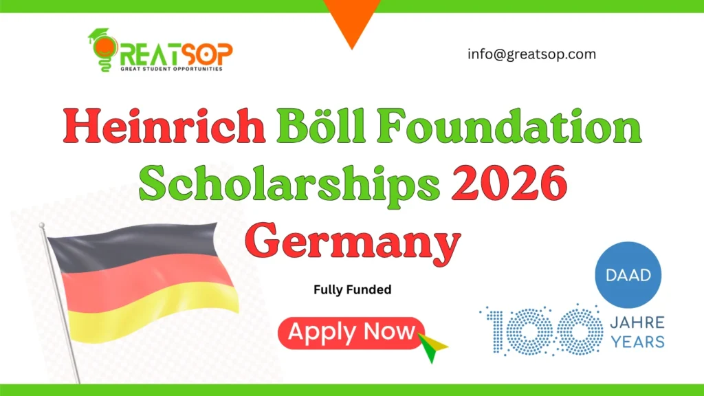 Heinrich Böll Foundation Scholarships 2026 Germany Guide Heinrich Böll Foundation Scholarships