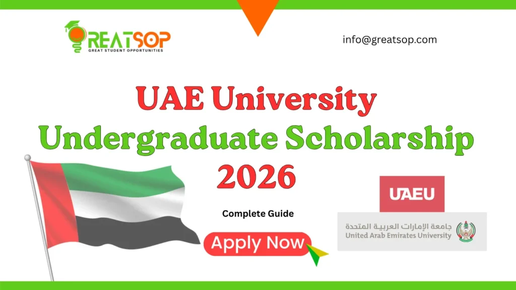 UAE University Undergraduate Scholarship 2026: A Complete Guide for Aspiring Students UAE University Undergraduate Scholarship